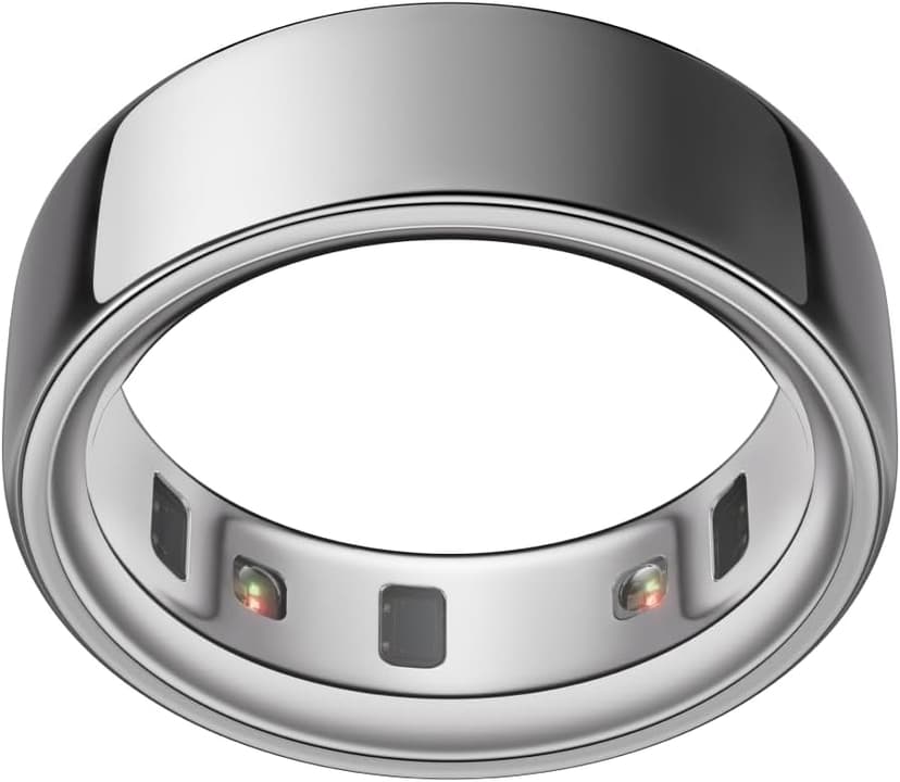 Oura Ring 4 - Silver - Size 8 - Size Before You Buy