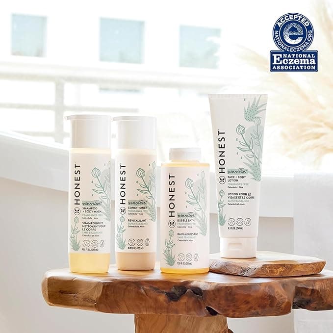 The Honest Company Perfectly Gentle Shampoo and Body Wash, Sweet Orange Vanilla