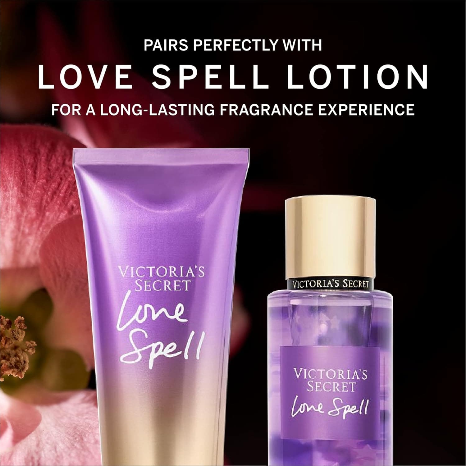 Victoria's Secret Body Fragrance Mist, Love Spell - 8.4 fl oz