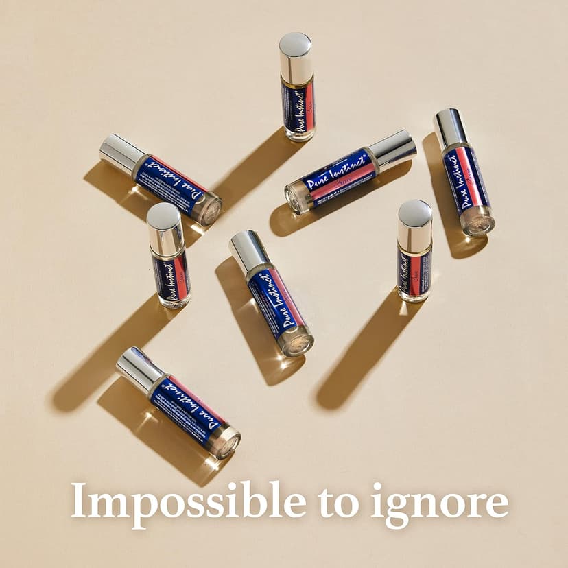 Pure Instinct Roll-On - The Original Pheromone Infused Essential Oil Perfume Cologne - TSA Ready (Crave - Women)