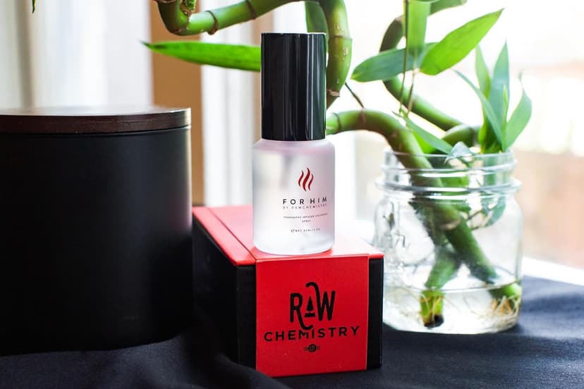RawChemistry For Him, Pheromone Infused Cologne Spray - Bold, Extra Strength Infused Formula 1 Fl. ozv