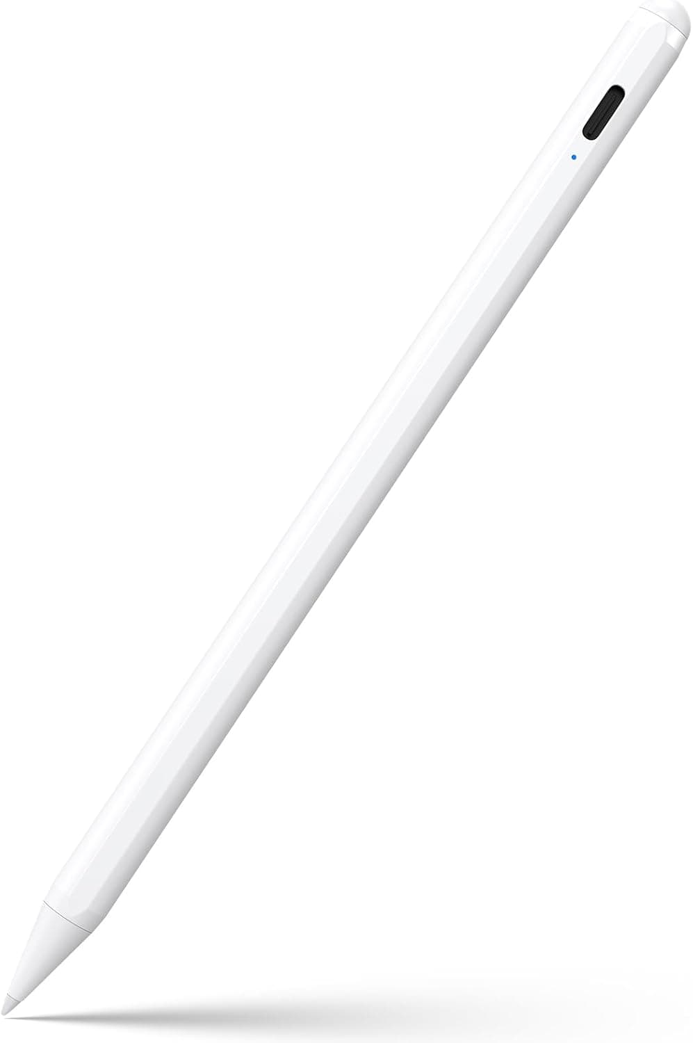 Stylus Pen for iPad 6th-11th Generation-2X Fast Charge Active Pencil Compatible with 2018-2025 Apple iPad Pro 11"/12.9"/M4, iPad Air 3/4/5/M2/M3,iPad mini 5/6 Gen-White